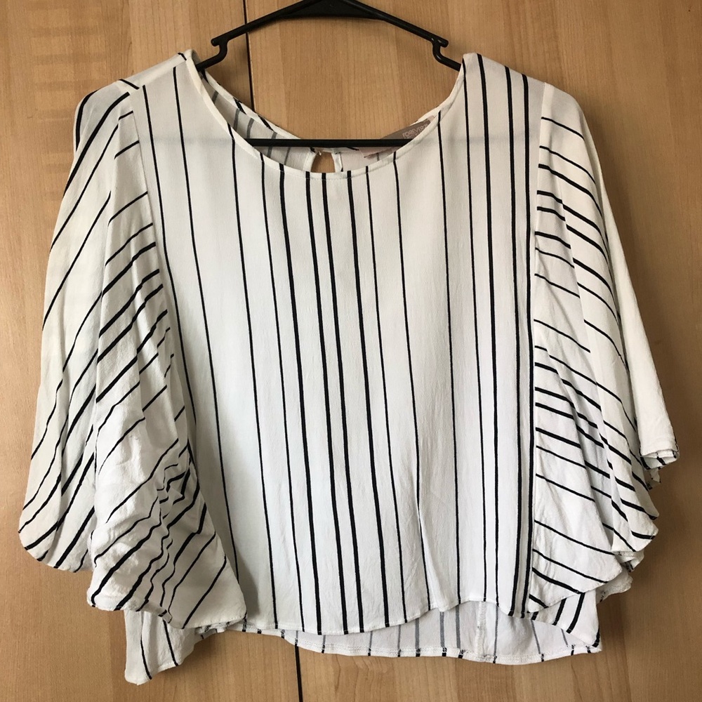 NWOT striped top